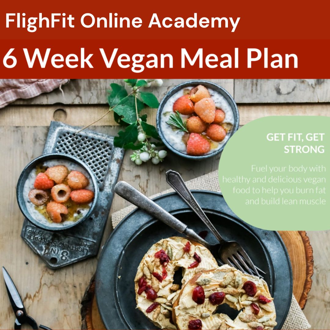 6 week VEGAN meal plan FfOA
